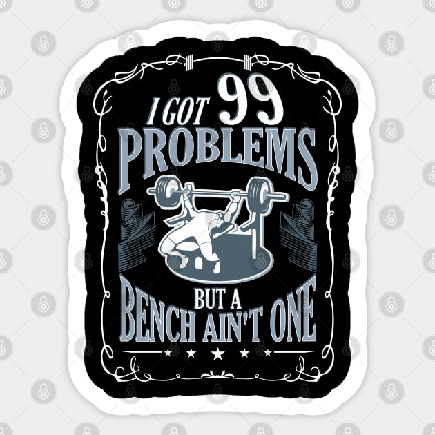 I Got 99 Problems Sticker by The Printee Co